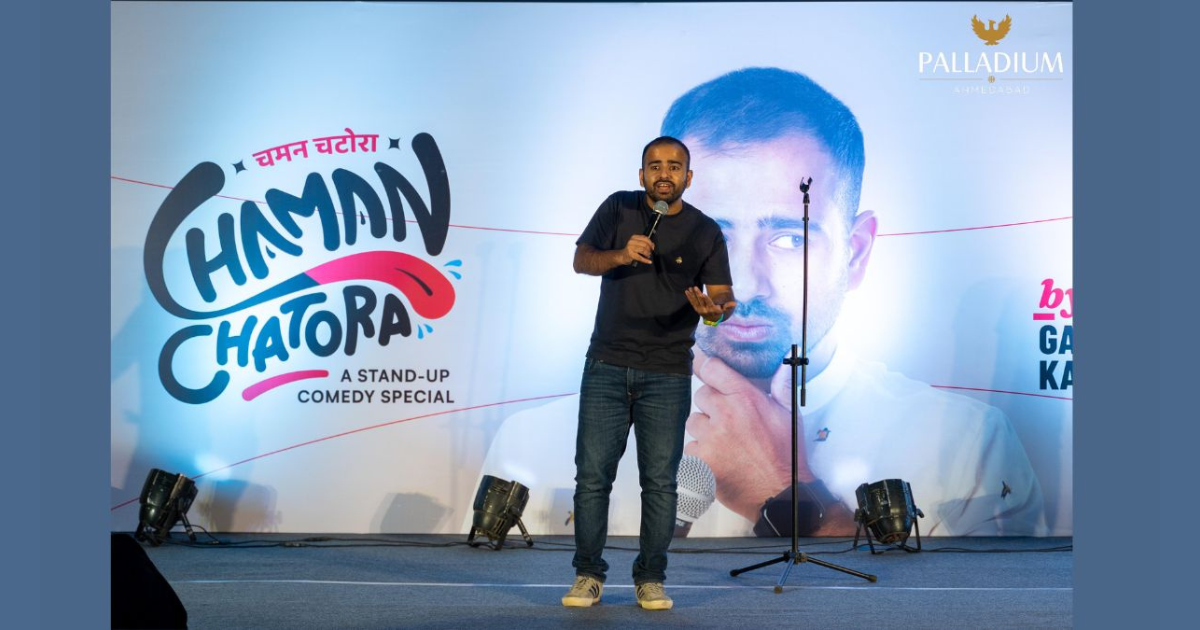 Gaurav Kapoor Delights Audience at Palladium Ahmedabad with a Sold-Out Stand-Up Show